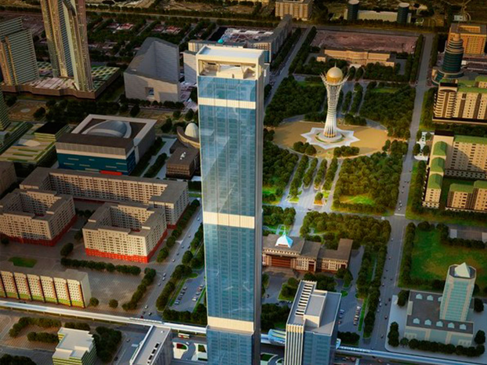 Разработка ППР. «Abu-Dhabi plaza»