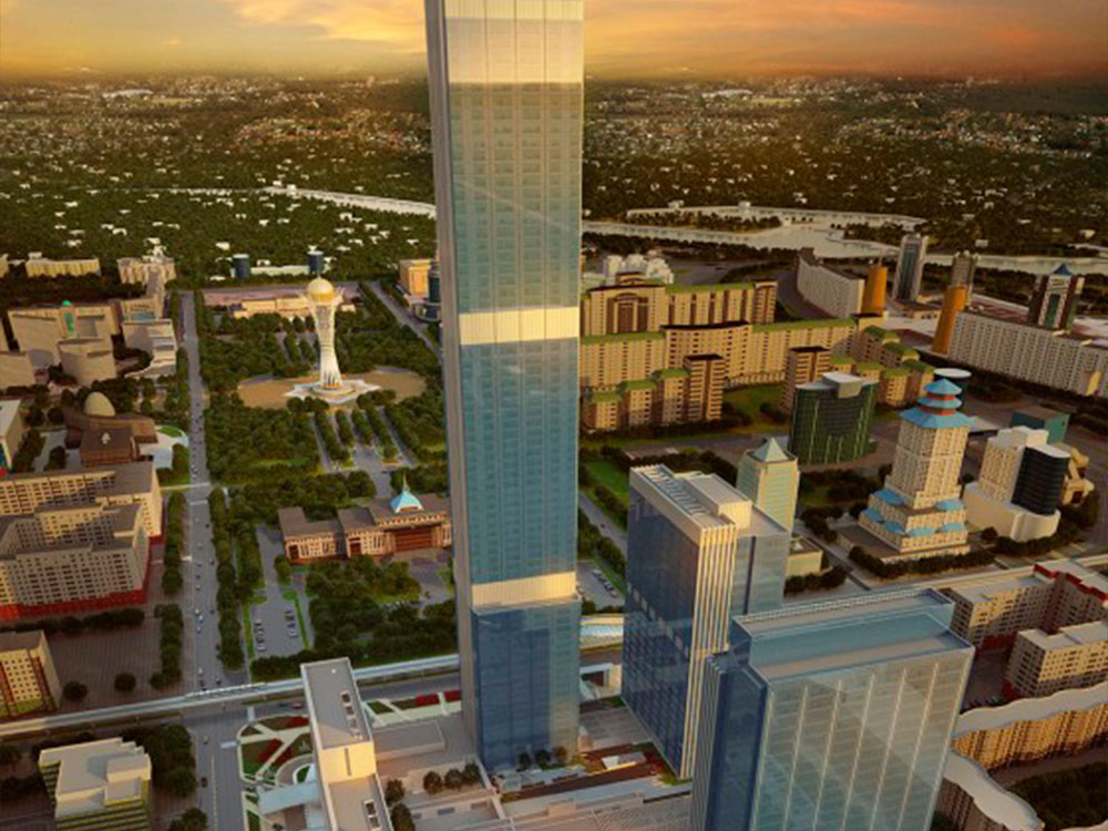 Разработка ППР. «Abu-Dhabi plaza»